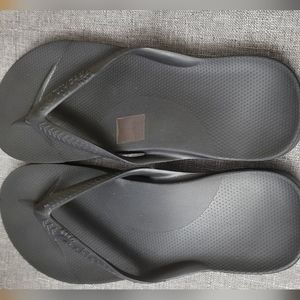 Archie's Black Flip Flops